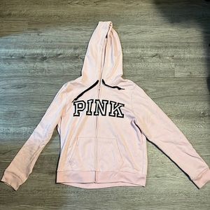 Victoria’s Secret PINK Powder Pink Zip Up Jacket